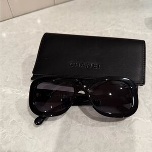 CHANEL Classic Black Sunglasses